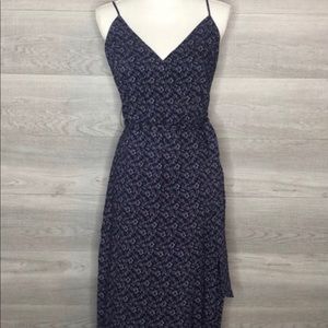 NWT Navy blue & white Long Dress by Paige Medium